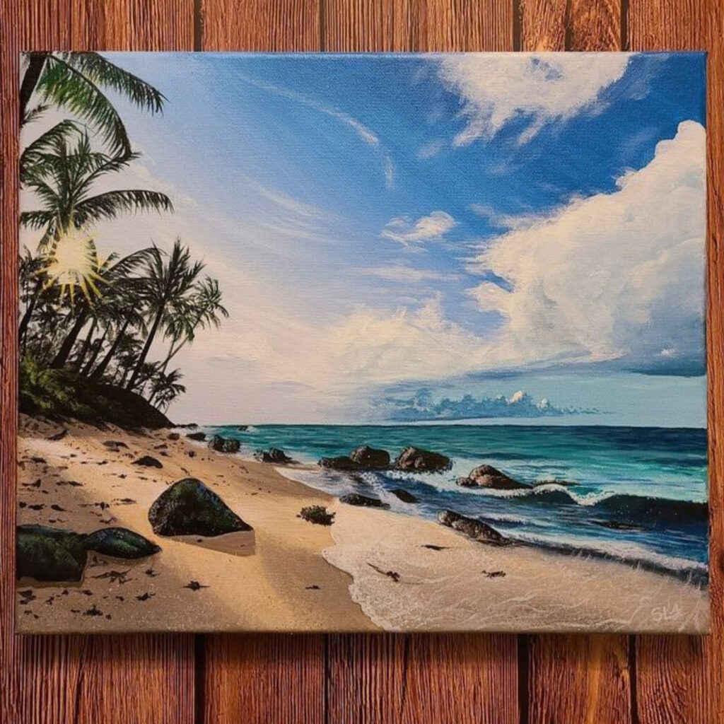Acrylic Canvas Painting service