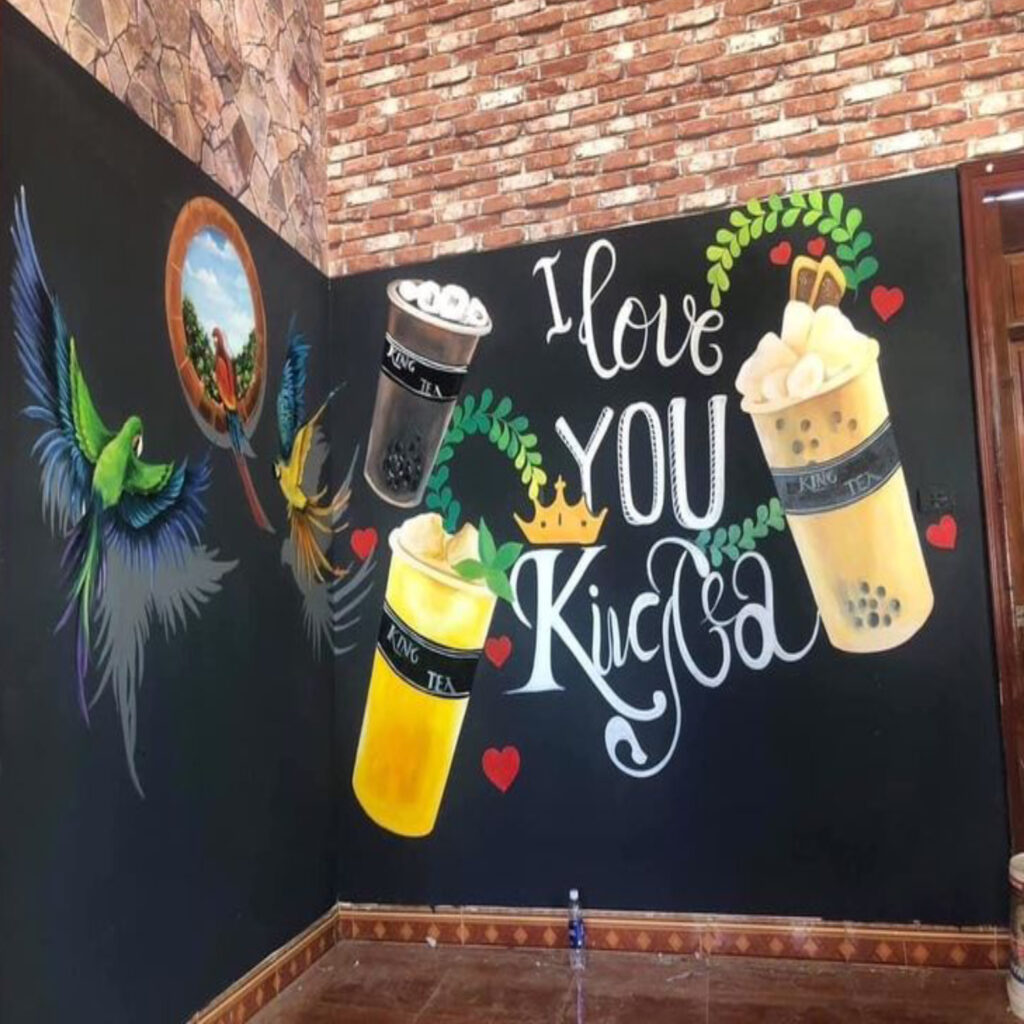 resturant wall painting service