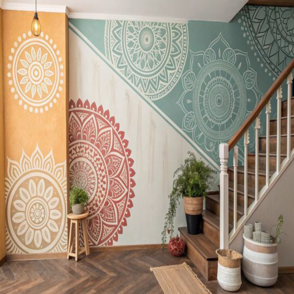 2D interior wall art painting service