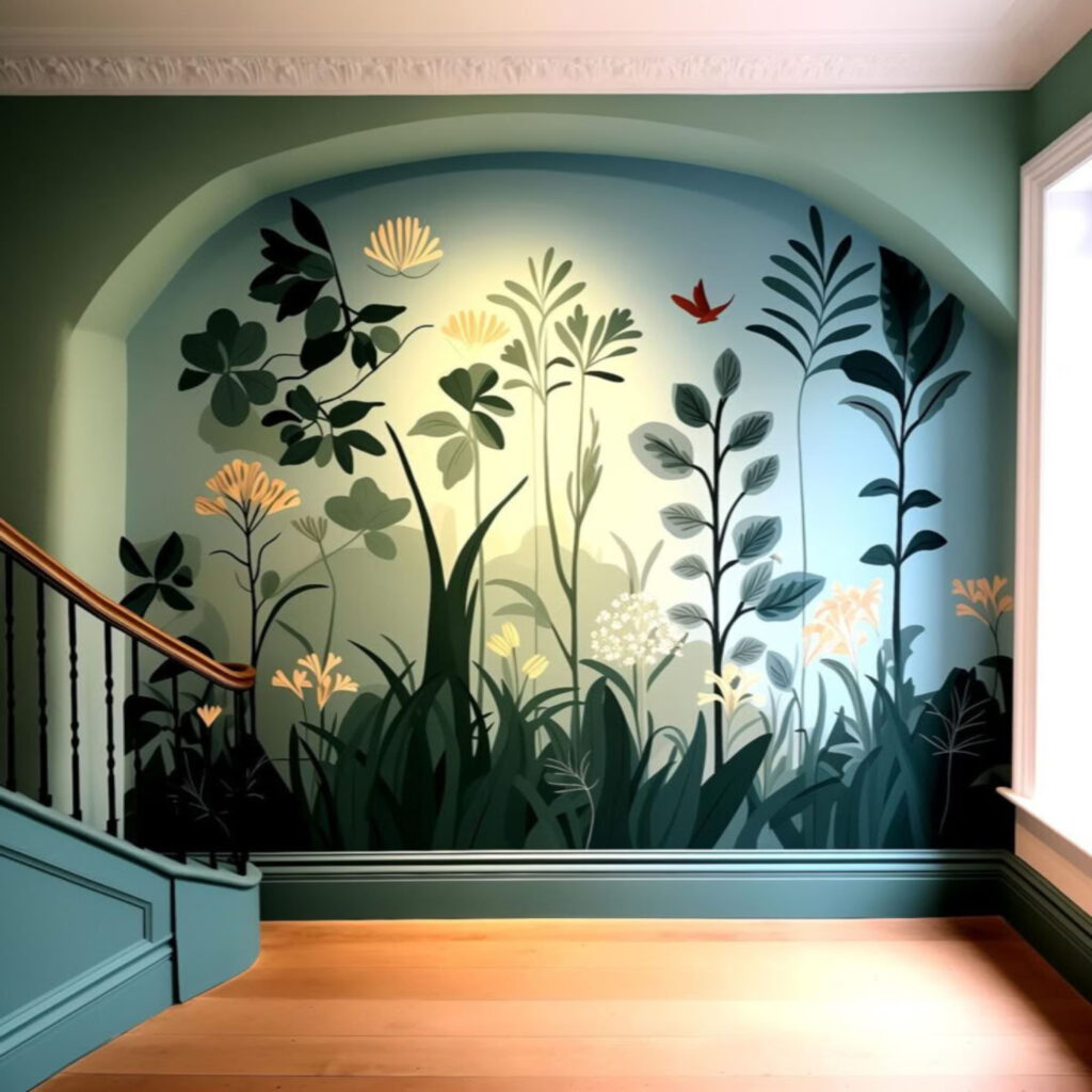 2D interior wall art painting service