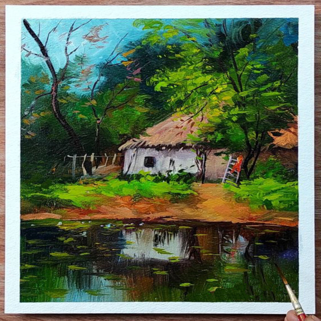 Oil Canvas Painting service