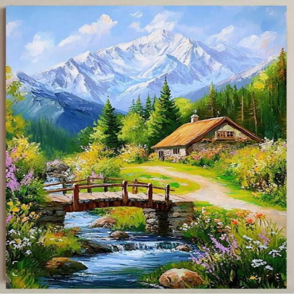 Acrylic Canvas Painting service